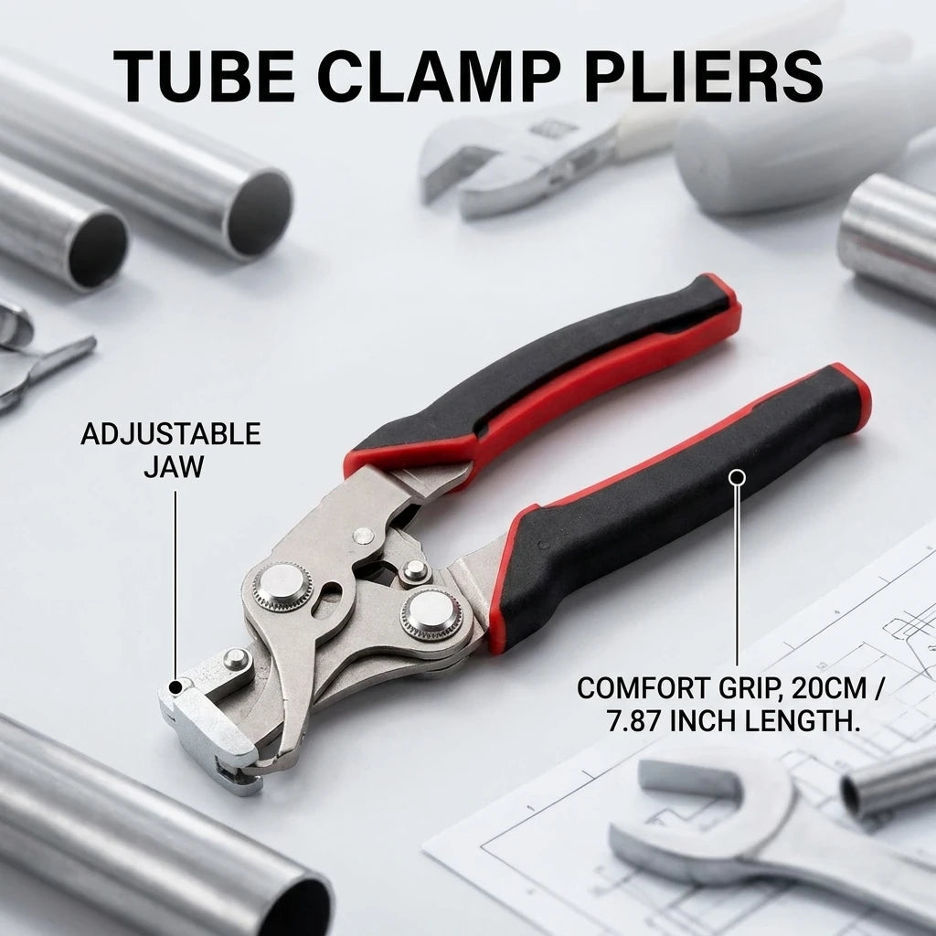 Stainless Steel Car Clip Pliers Automotive Snap Pliers Fastener Remover for Mechanics DIY Garage Workshop Users