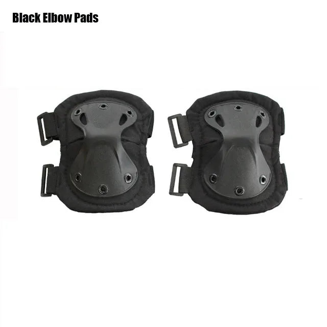 Tactical Knee Pad Elbow CS Military Protector Army Airsoft Outdoor Sport Hunting Kneepad Safety Knee Gear Protective Knees Pads