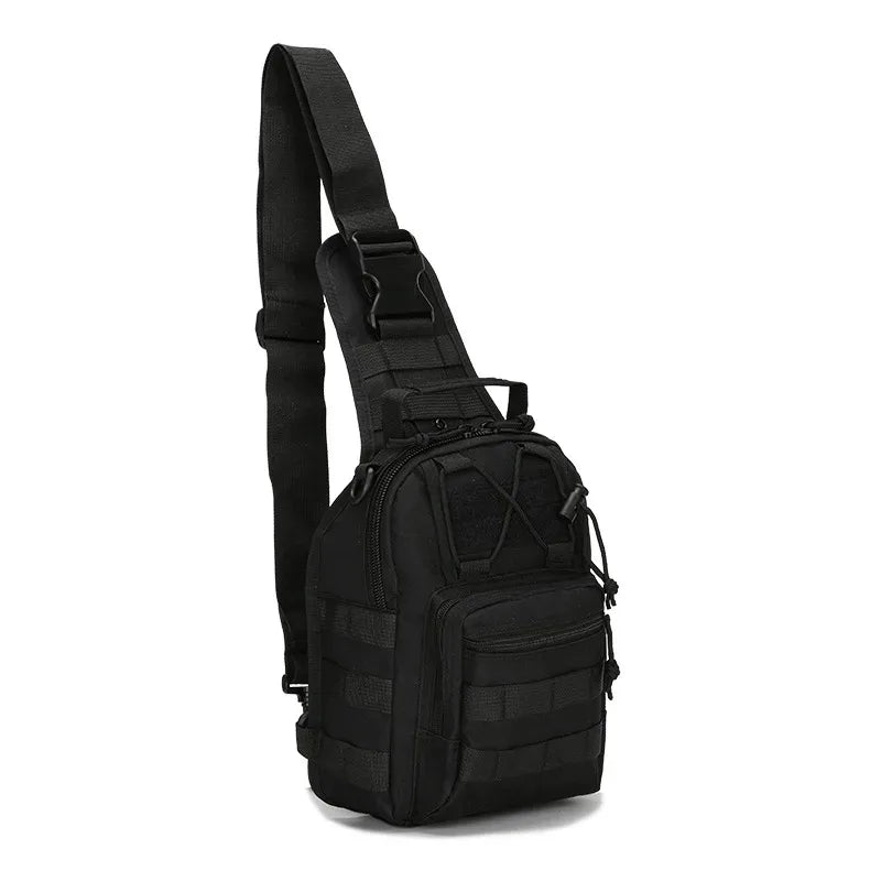 Multifunctional Tactical Sling Backpack Hiking Sports Molle Camping Hunting Fishing Portable Bag Multi-pocket Crossbody Bag