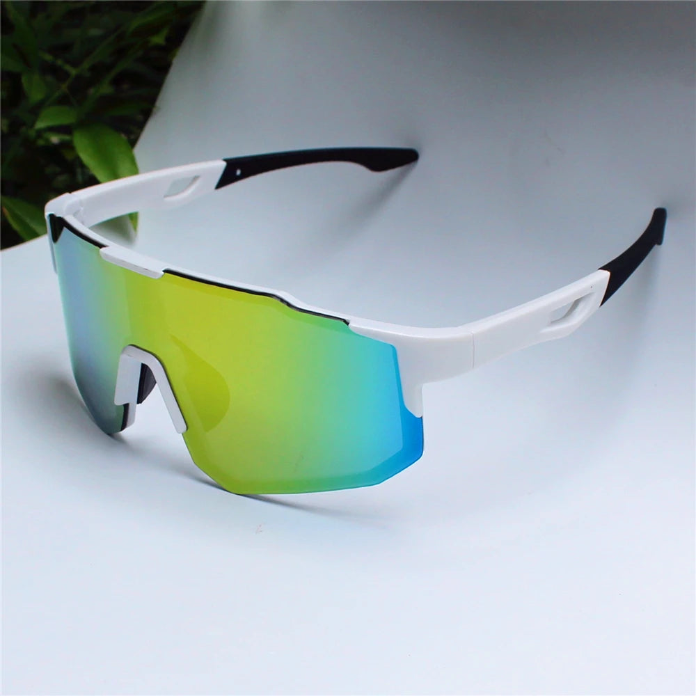Sports Men Sunglasses Road Bicycle Glasses Mountain Cycling Sunglasses Riding Protection Goggles Eyewear Mtb Bike Sun Glasses
