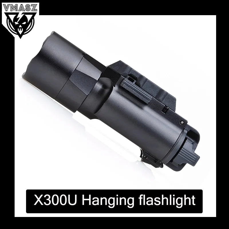 Tactical Surefire X300u X300 Pistol Scout Light High Quality Metal Flashlight Outdoor Tactical Gear Strobe Rifle Hunting