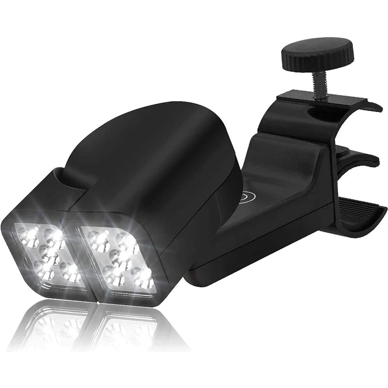 Double Head Grill Lights Heat Resistant Multifunctional Night Fishing LED Lamp For BBQ Super-Bright Flexible Portable Rotatable