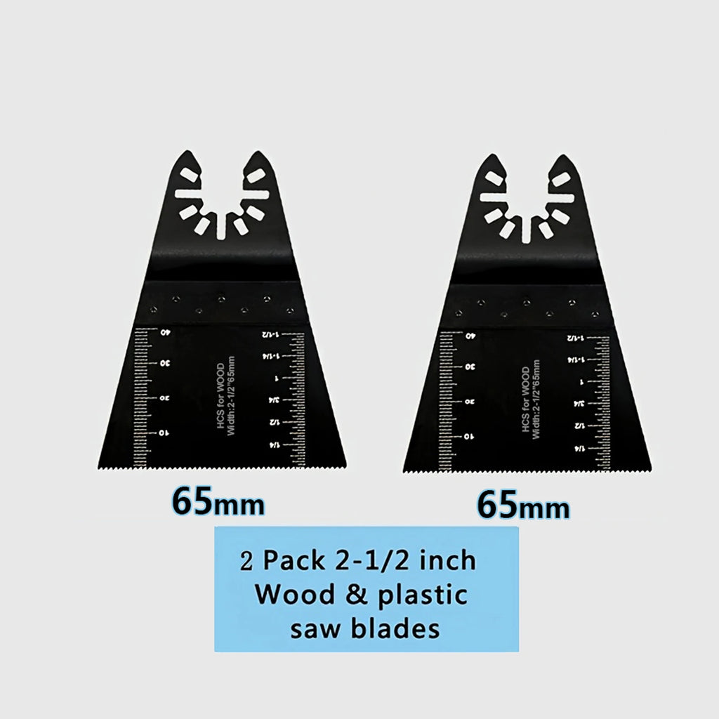 Premium Oscillating Saw Blades Multitool for Wood Metal Plastics，Fit Dewalt Worx Rockwell Wen Milwaukee Makita Ryobi Bosch Fein