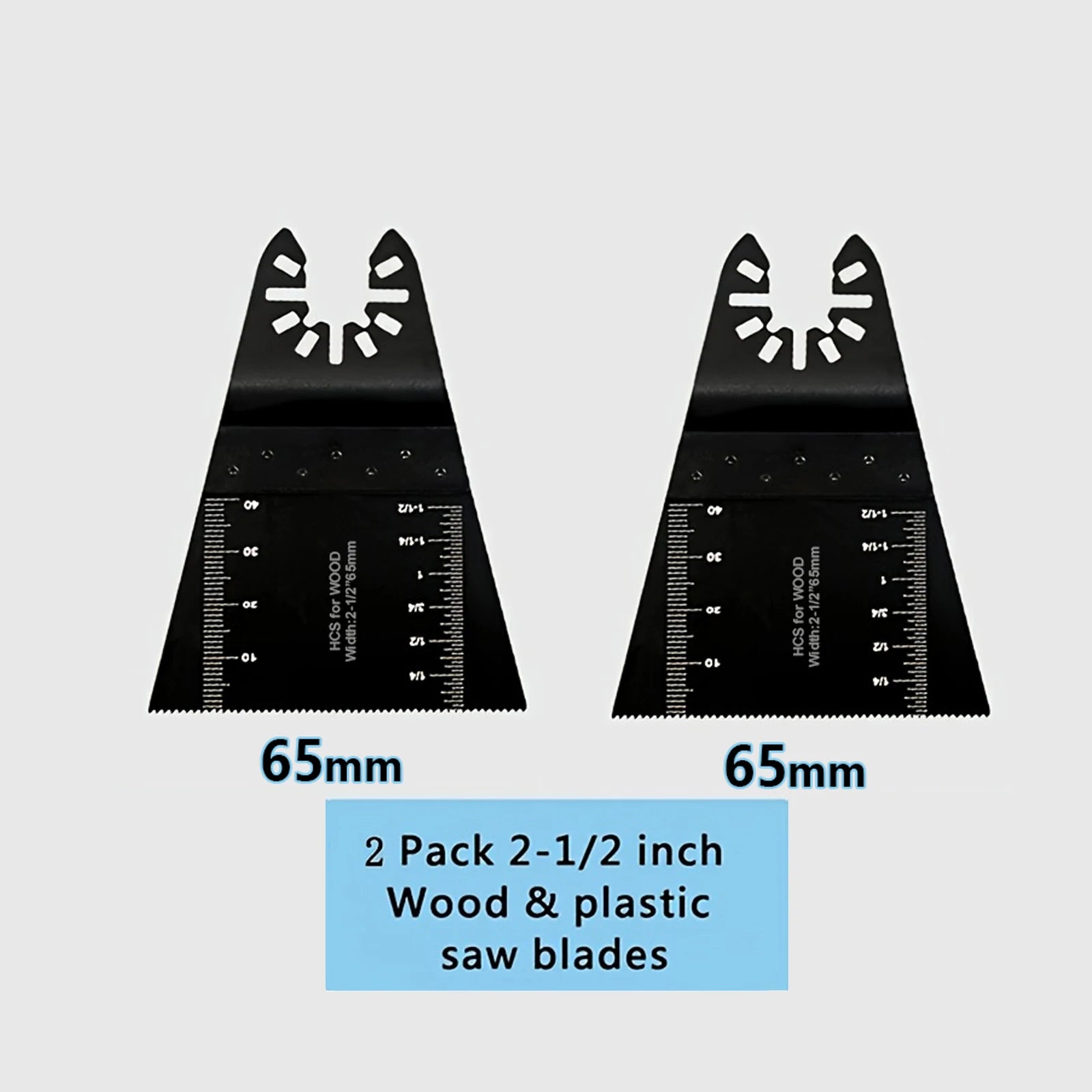 Premium Oscillating Saw Blades Multitool for Wood Metal Plastics，Fit Dewalt Worx Rockwell Wen Milwaukee Makita Ryobi Bosch Fein