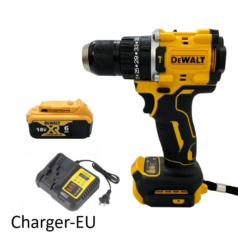 DEWALT 2000RPM DCD800  Cordless Impact Drill  3/8 Inch Brushless Electric Screwdriver Lithium Electric Tool For DEWALT Battery