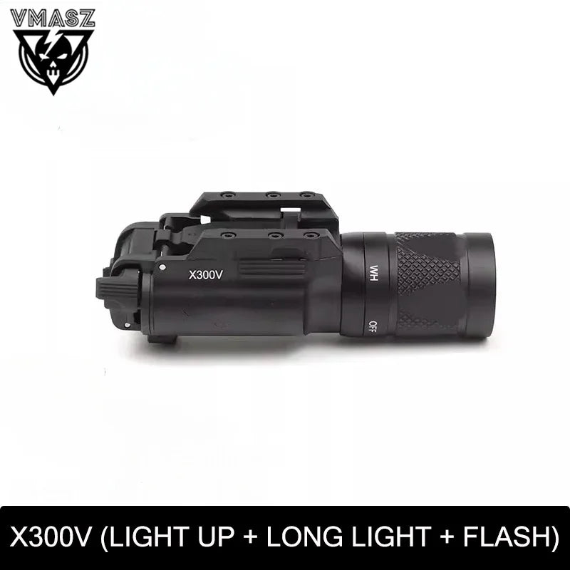 Tactical Surefire X300u X300 Pistol Scout Light High Quality Metal Flashlight Outdoor Tactical Gear Strobe Rifle Hunting