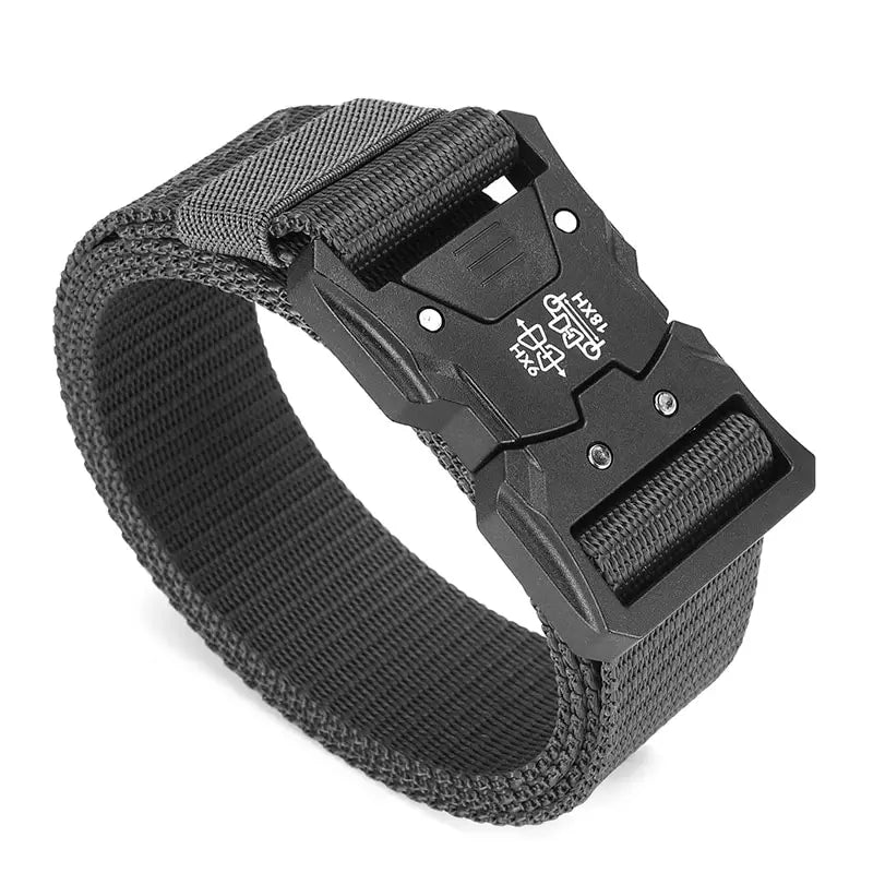 Tactical Waist Belt - Durable Automatic Buckle, Perfect for Outdoor Adventures, Unisex Accessories for Men and Women