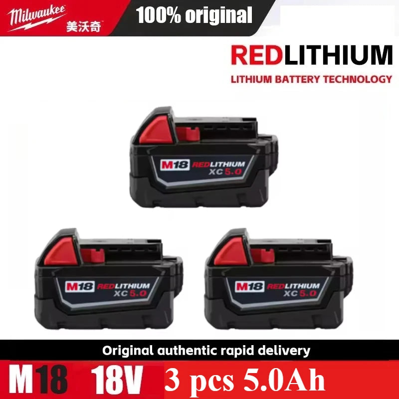 FIW212 Impact wrench Milwaukee Origina  18V 12Ah Lithium Ion Battery 21700 15-Cells, Compatible Milwaukee Cordless Power Tools