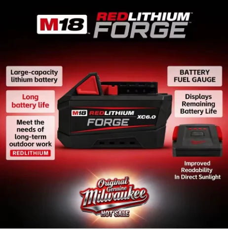 Genuine MilwaukeeM18 8000aAh Premium Battery Impact Hammer Drill Angle Grinder Saw Fully Compatible All Milwaukee Series Charger