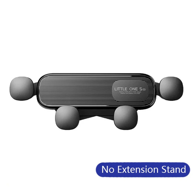 Universal Gravity Car Phone Holder Air Vent Mount Mobile Support for iPhone 13/12 Xiaomi - Automotive GPS Stand