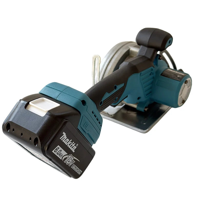 Makita 5in Brushless Motor Cordless Electric Circular Saw Rechargeable Handheld Wood Stone Adjustable Circular Cutter Saw