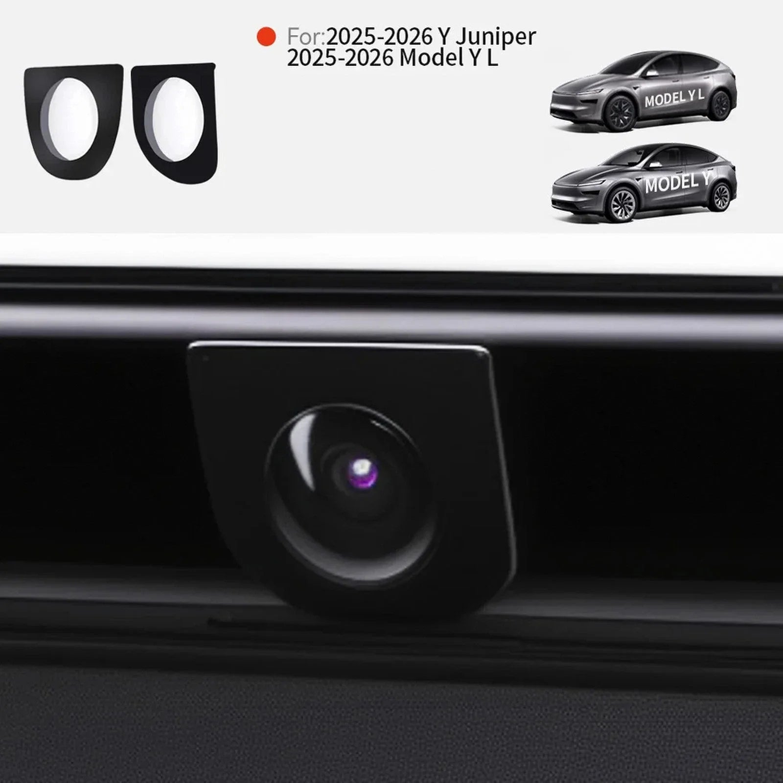 Front Camera Protection for Tesla Model Y Juniper 2025 Anti-Collision Car Accessory Interesting Automotive Product