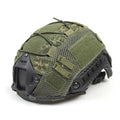 BOOIU Tactical Helmet Cover for Fast Helmet Multi-Camo Helmet Cover   Military Paintball Hunting Shooting Gear - Without Helmet