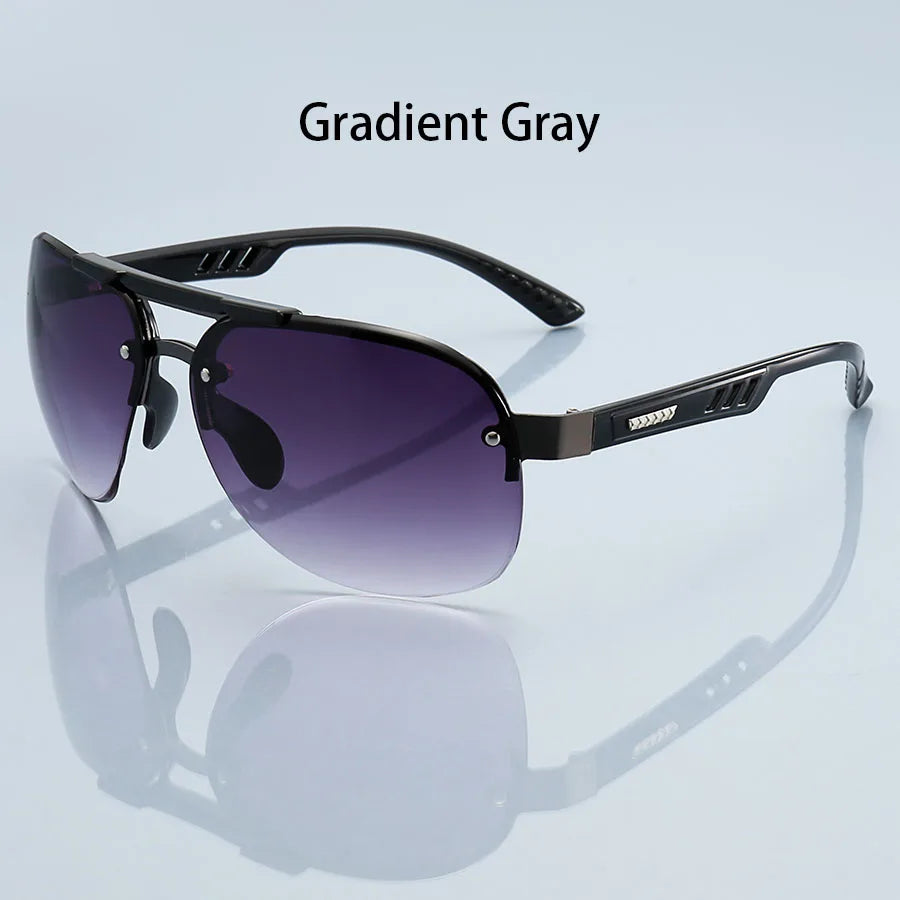 Fashion Vintage Gradient Aviator Sunglasses Men Women Fishing Driving Man Luxury Brand Designer Sun Glasses Retro Eyewear