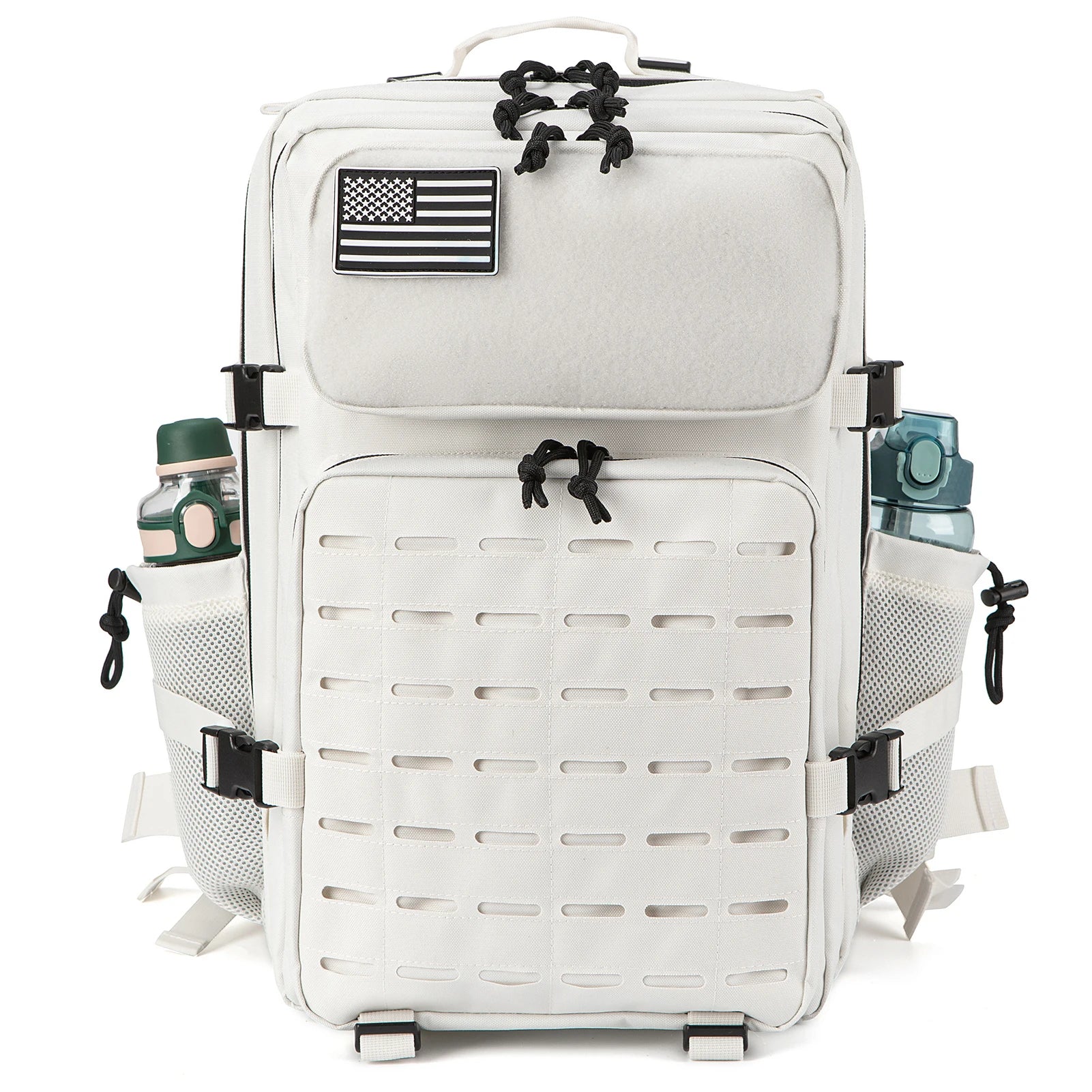 45L Molle Tactical Backpack Bag Hunting MOLLE Backpack GYM For Men EDC Outdoor Hiking Survival Rucksack Witch Bottle Holder