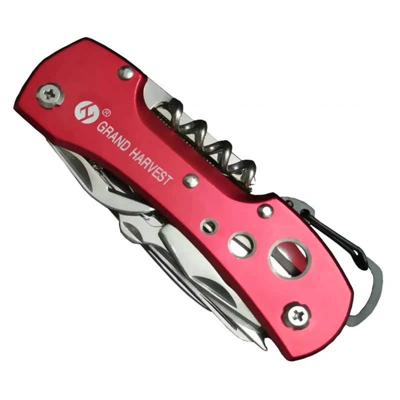 11 In 1 Multitool Knife Folding Gear Knife Swiss Survive Pocket Hunting Outdoor Camping Survival Multifunctional Folding Knife
