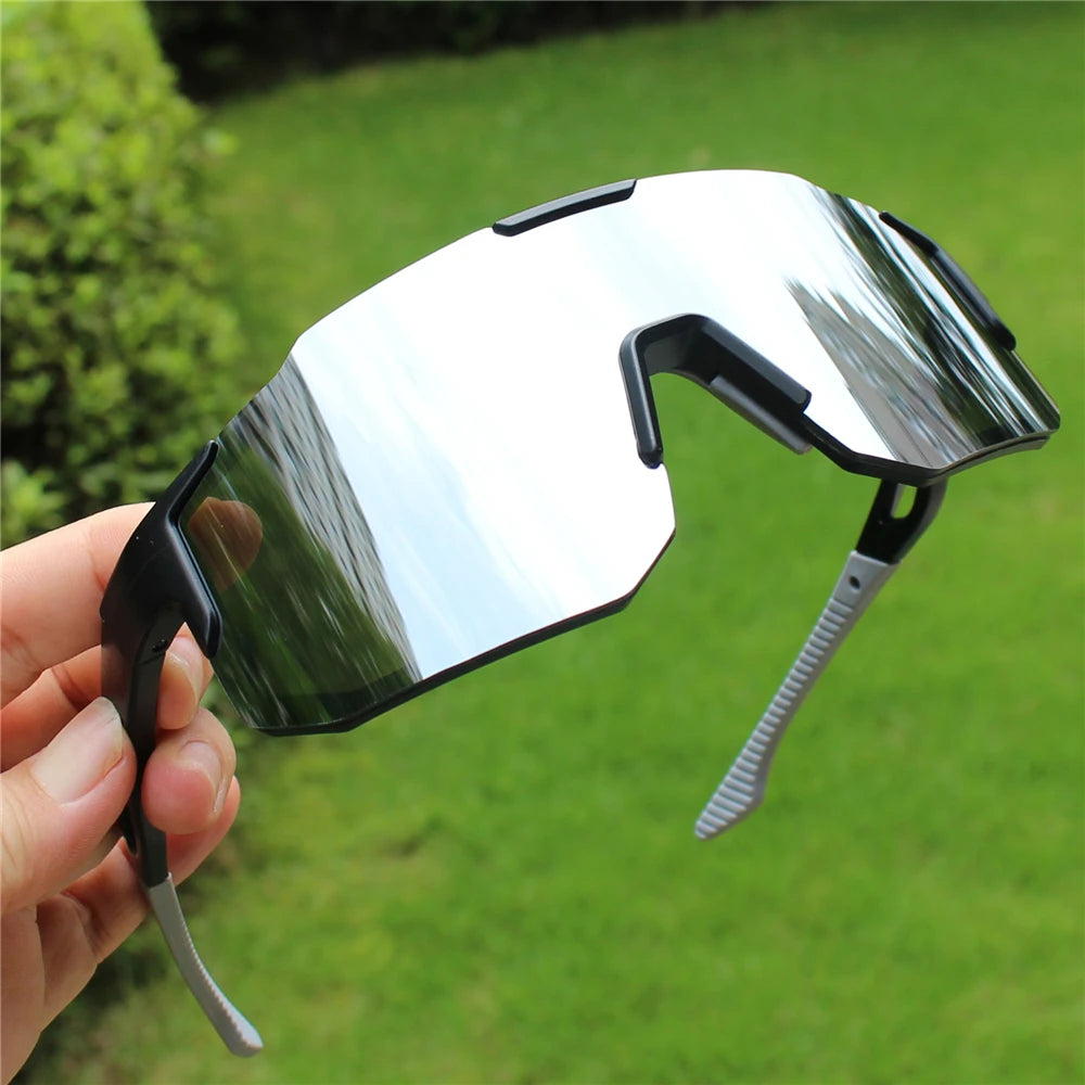 Sports Men Sunglasses Road Bicycle Glasses Mountain Cycling Sunglasses Riding Protection Goggles Eyewear Mtb Bike Sun Glasses