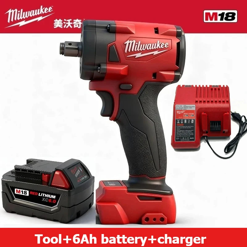 FIW212 Impact wrench Milwaukee Origina  18V 12Ah Lithium Ion Battery 21700 15-Cells, Compatible Milwaukee Cordless Power Tools