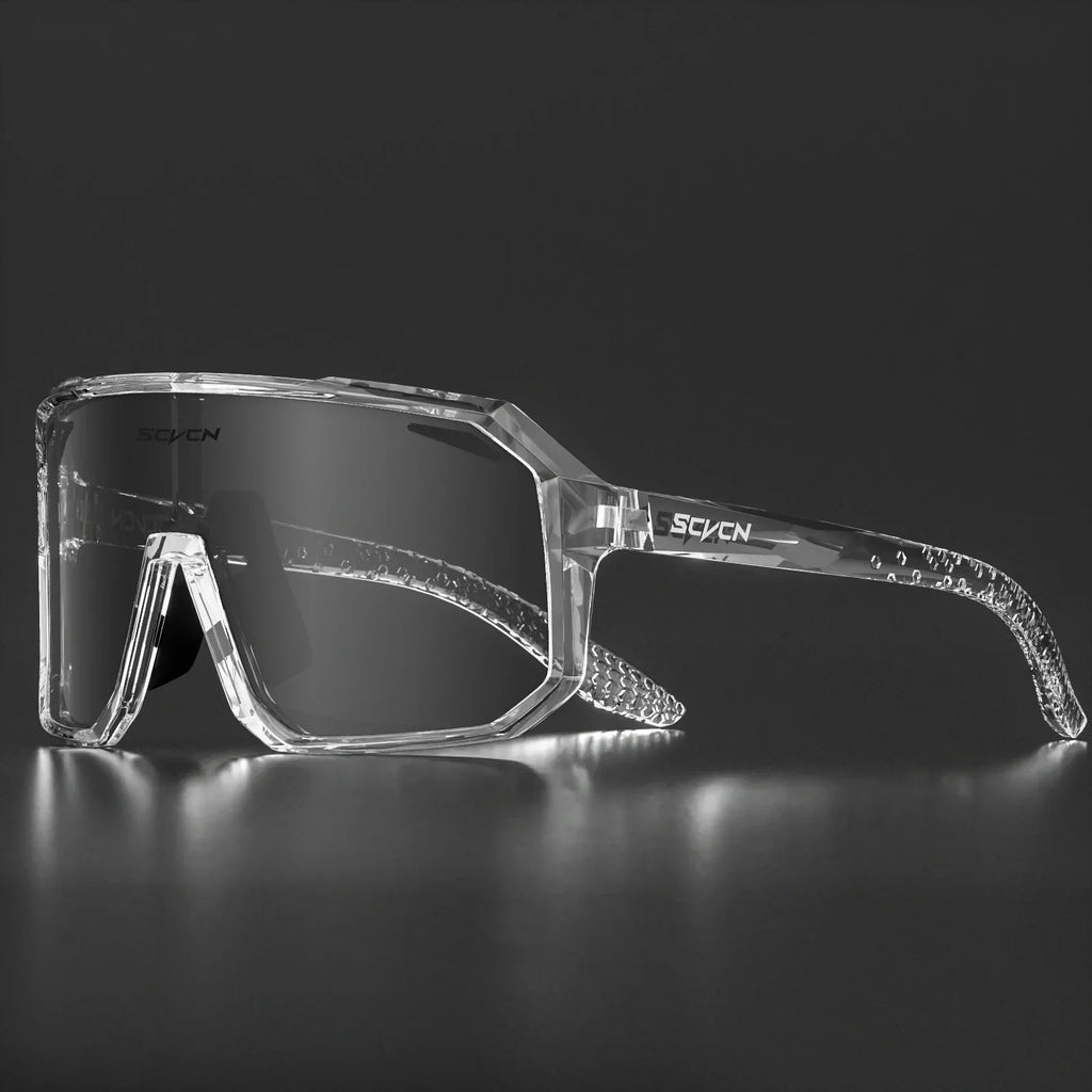 SCVCN Cycling Glasses Bike Mountain Bicycle Hiking Camping Golf UV400 Sunglasses Sport Protection Glasses for Men Women Baseball