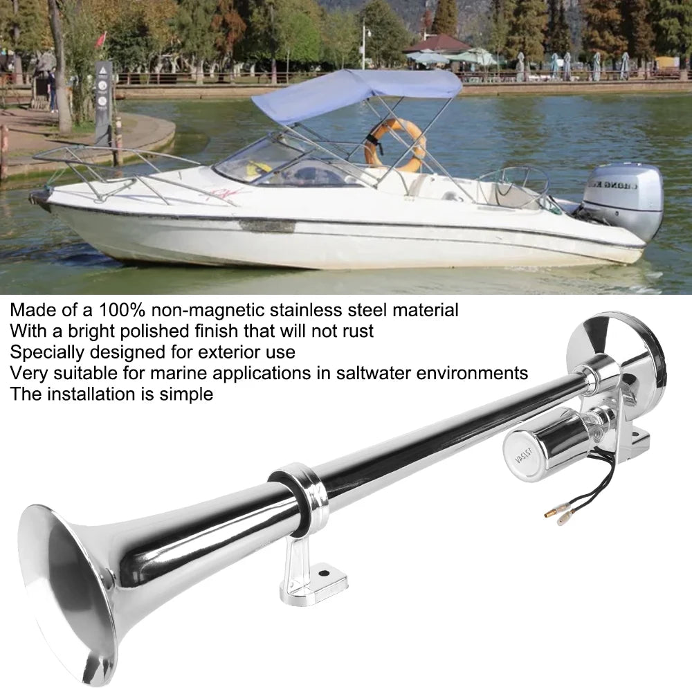 10000dB Super Loud Speaker For Boat Truck With Relay 24V 12V Loudspeaker Car Air Horn Auto Trumpets Warning Siren Waterproof