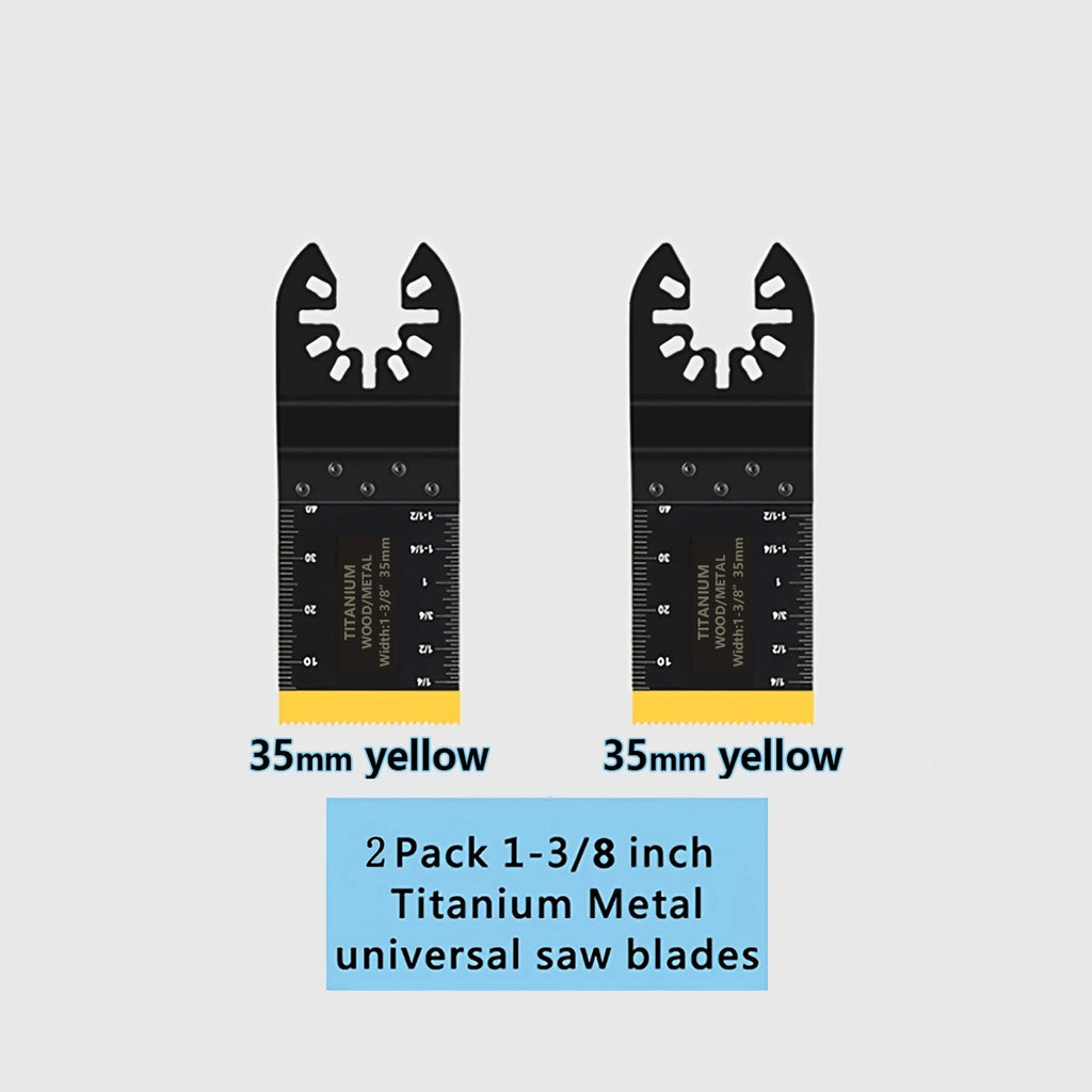 Premium Oscillating Saw Blades Multitool for Wood Metal Plastics，Fit Dewalt Worx Rockwell Wen Milwaukee Makita Ryobi Bosch Fein
